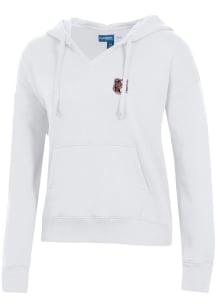 Gear for Sports Alabama A&amp;M Bulldogs Womens White Big Cotton Hooded Sweatshirt