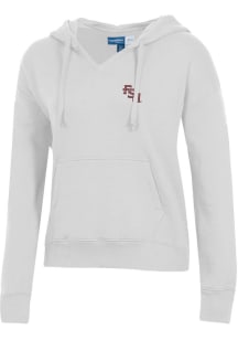 Gear for Sports Florida State Seminoles Womens Grey Big Cotton Hooded Sweatshirt