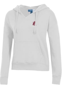 Gear for Sports Alabama A&amp;M Bulldogs Womens Grey Big Cotton Hooded Sweatshirt