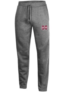 Gear for Sports Mississippi State Bulldogs Mens Grey Big Cotton Slim Sweatpants