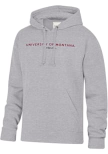 Gear for Sports Montana Grizzlies Mens Grey Big Cotton Long Sleeve Hoodie