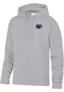 Mens Penn State Nittany Lions Grey Gear for Sports Big Cotton Hooded Sweatshirt