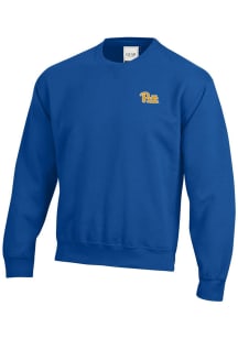 Mens Pitt Panthers Blue Gear for Sports Big Cotton Crew Sweatshirt