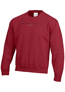 Gear for Sports Stanford Cardinal Mens Cardinal Big Cotton Long Sleeve Crew Sweatshirt