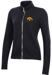 Womens Iowa Hawkeyes  Gear for Sports Relaxed Quilted Long Sleeve Full Zip Jacket