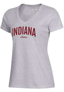 Indiana Hoosiers Grey Gear for Sports Mia Short Sleeve T-Shirt