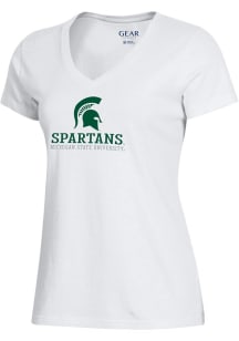 Michigan State Spartans White Gear for Sports Mia Short Sleeve T-Shirt