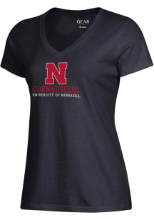 Nebraska Cornhuskers Black Gear for Sports Mia Short Sleeve T-Shirt