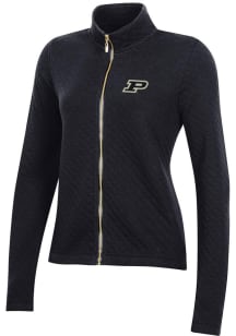 Womens Purdue Boilermakers  Gear for Sports Relaxed Quilted Long Sleeve Full Zip Jacket