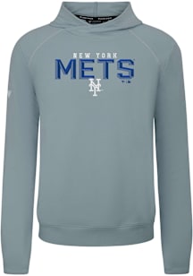 Levelwear New York Mets Grey Mandate Carve Long Sleeve T Shirt