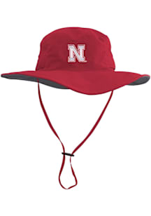 LogoFit Nebraska Cornhuskers Red Boonie Mens Bucket Hat