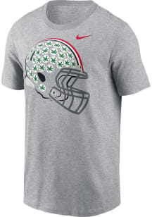 Ohio State Buckeyes Grey Nike Local Cotton Short Sleeve T Shirt
