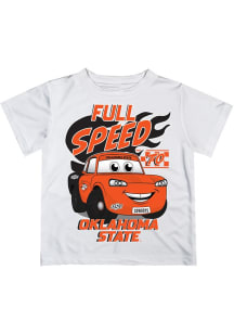 Vive La Fete Oklahoma State Cowboys Infant Full Speed Short Sleeve T-Shirt White