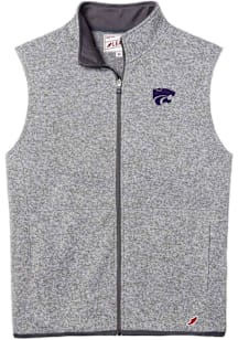 Mens Oatmeal K-State Wildcats Saranac Vest