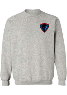 Vive La Fete DePaul Blue Demons Womens Grey Impressions Crew Sweatshirt