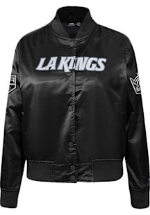 Pro Standard Los Angeles Kings Womens Black Classic Chenille Light Weight Jacket