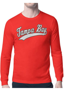 Starter Tampa Bay Buccaneers Red Tailsweep Long Sleeve T Shirt
