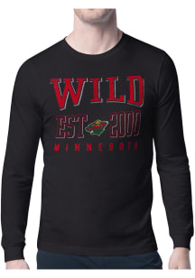 Starter Minnesota Wild  Retro Long Sleeve T Shirt