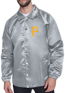 Starter Pittsburgh Pirates Mens Grey Shield Medium Weight Jacket
