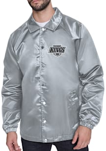Starter Los Angeles Kings Mens Grey Shield Medium Weight Jacket