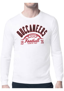 Starter Tampa Bay Buccaneers White Half Ball Long Sleeve T Shirt
