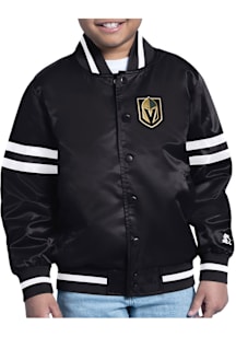 Starter Vegas Golden Knights Youth Black Shield Medium Weight Jacket