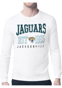 Starter Jacksonville Jaguars White Retro Long Sleeve T Shirt