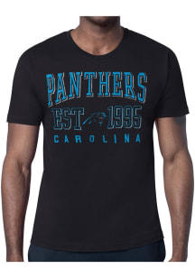 Starter Carolina Panthers Black Retro Short Sleeve T Shirt