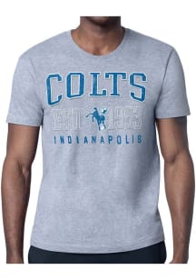 Starter Indianapolis Colts Grey Retro Short Sleeve T Shirt