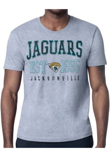 Starter Jacksonville Jaguars Grey Retro Short Sleeve T Shirt