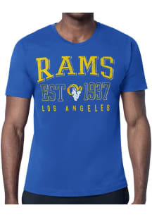 Starter Los Angeles Rams Blue Retro Short Sleeve T Shirt