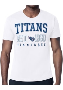 Starter Tennessee Titans White Retro Short Sleeve T Shirt