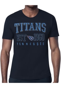 Starter Tennessee Titans Navy Blue Retro Short Sleeve T Shirt