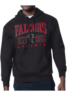 Starter Atlanta Falcons Mens Black Retro Long Sleeve Hoodie