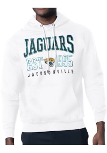 Starter Jacksonville Jaguars Mens White Retro Long Sleeve Hoodie