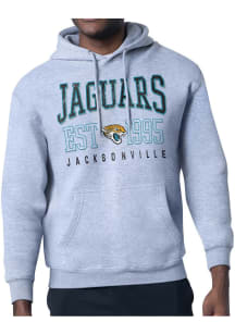 Starter Jacksonville Jaguars Mens Grey Retro Long Sleeve Hoodie