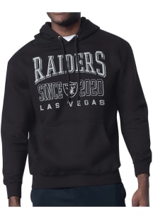 Starter Las Vegas Raiders Mens Black Retro Long Sleeve Hoodie