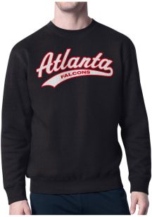 Starter Atlanta Falcons Mens Black Tailsweep Long Sleeve Crew Sweatshirt