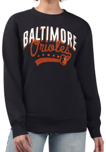 4Her Baltimore Orioles Womens  Filigree Crew Sweatshirt