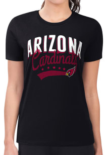 4Her Arizona Cardinals Womens  Filigree Fitted Short Sleeve T-Shirt