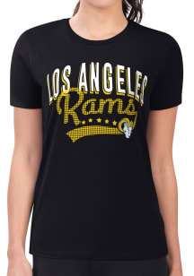 4Her Los Angeles Rams Womens  Filigree Fitted Short Sleeve T-Shirt