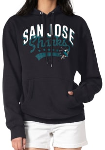 4Her San Jose Sharks Womens  Filigree Hooded Sweatshirt