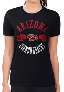 4Her Arizona Diamondbacks Womens  City Fitted Design Short Sleeve T-Shirt