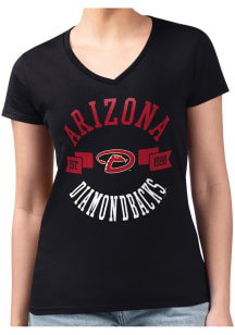 4Her Arizona Diamondbacks Womens  City Fitted Short Sleeve T-Shirt