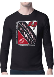 Starter Tampa Bay Buccaneers Black Shield Long Sleeve T Shirt