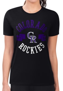 4Her Colorado Rockies Womens  City Fitted Short Sleeve T-Shirt