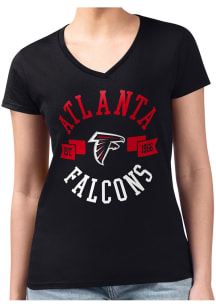 4Her Atlanta Falcons Womens  City Fitted Short Sleeve T-Shirt