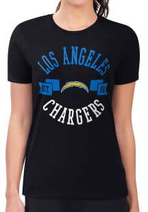 4Her Los Angeles Chargers Womens  City Fitted Short Sleeve T-Shirt