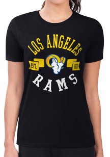 4Her Los Angeles Rams Womens  City Fitted Design Short Sleeve T-Shirt