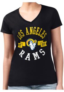 4Her Los Angeles Rams Womens  City Fitted Short Sleeve T-Shirt